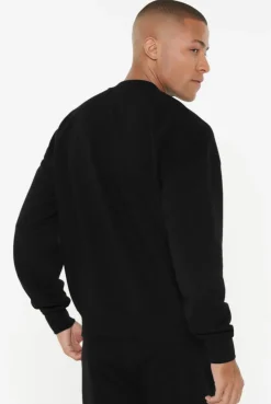AD-AM Sweatshirt Oversized Unisex black