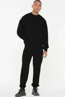 AD-AM Sweatshirt Oversized Unisex black