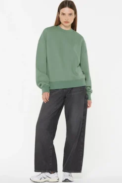 AD-AM Sweatshirt Oversized Unisex jade green | XS
