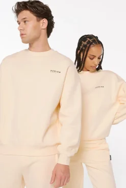 AD-AM Sweatshirt Unisex cream