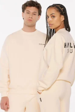 AD-AM Sweatshirt Unisex cream