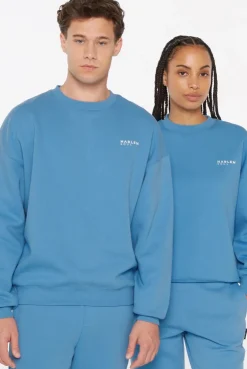 AD-AM Sweatshirt Unisex electric sky