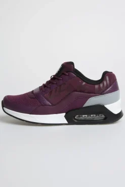 Air Cushion Sneaker night plum