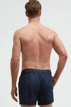 Badehose mit Logo Print blue navy