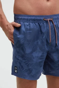 Badehose mit Wasser aktiviertem Design harbour blue