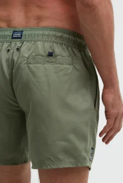 Badehose mit Wasser aktiviertem Design green olive