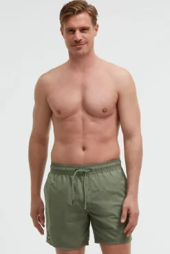 Badehose mit Wasser aktiviertem Design green olive