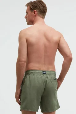 Badehose mit Wasser aktiviertem Design green olive