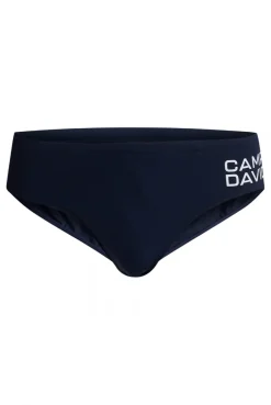 Badeslip mit Logo Print blue navy