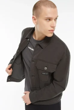 BA-RT Denim Worker Jacket asphalt
