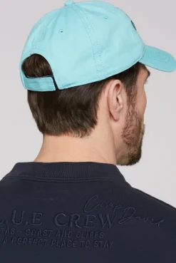 Base Cap mit Logo Artwork fresh aqua