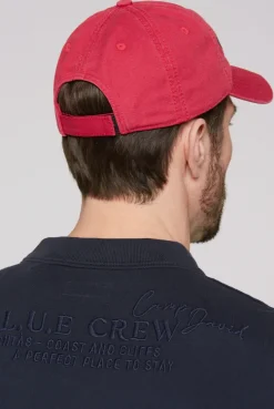 Base Cap mit Logo Artwork nautical red