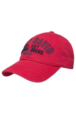 Base Cap mit Logo Artwork nautical red