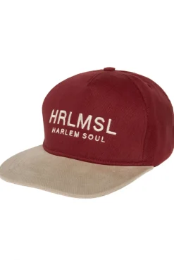 Base Cap Two-Tone bordeaux / sand