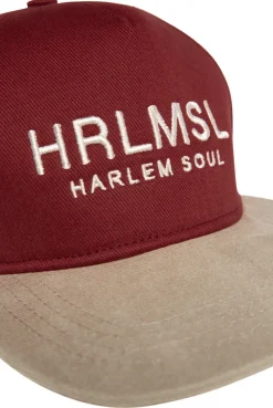 Base Cap Two-Tone bordeaux / sand
