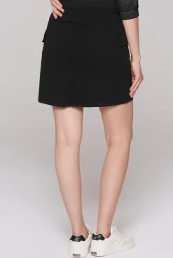 Basic Cargo Rock mit Klappentaschen black