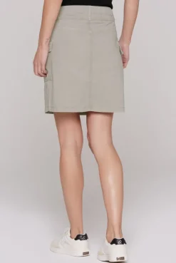 Basic Cargo Rock mit Klappentaschen pale sand
