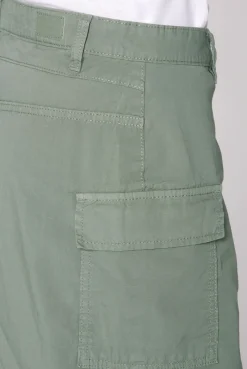 Basic Cargo Rock mit Klappentaschen faded olive