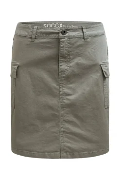 Basic Rock im Cargo-Stil faded olive