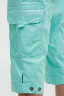 Basic Skaterhose mit Beintaschen crystal aqua