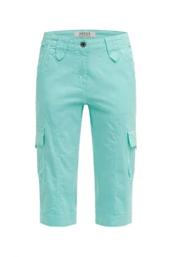 Basic Skaterhose mit Beintaschen crystal aqua