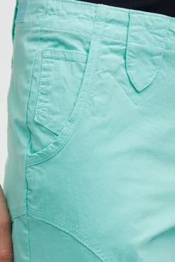 Basic Skaterhose mit Beintaschen crystal aqua