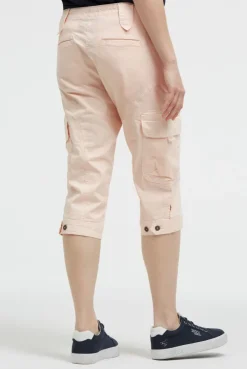 Basic Skaterhose mit Beintaschen milky beige