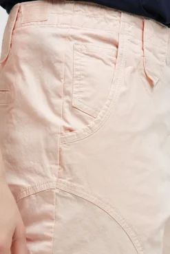 Basic Skaterhose mit Beintaschen milky beige