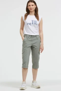 Basic Skaterhose mit Beintaschen faded olive