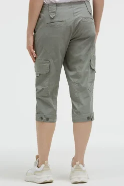 Basic Skaterhose mit Beintaschen faded olive