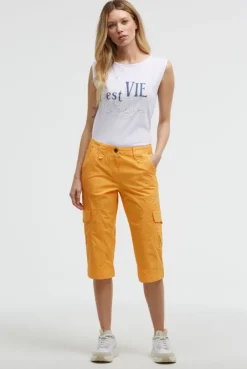 Basic Skaterhose mit Beintaschen fresh mango