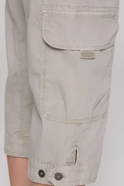 Basic Skater-Shorts mit Beintaschen pale sand | XL