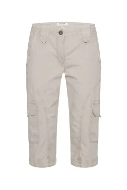 Basic Skater-Shorts mit Beintaschen pale sand | XL