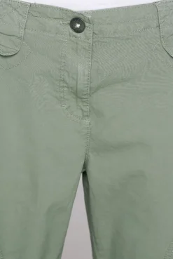 Basic Skater-Shorts mit Beintaschen faded olive