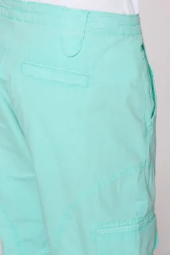 Basic Skater-Shorts mit Beintaschen aqua splash