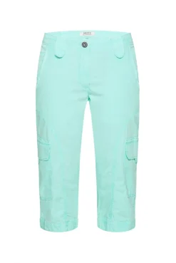 Basic Skater-Shorts mit Beintaschen aqua splash