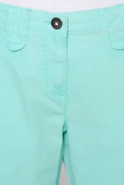 Basic Skater-Shorts mit Beintaschen aqua splash
