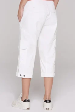 Basic Skater-Shorts mit Beintaschen opticwhite
