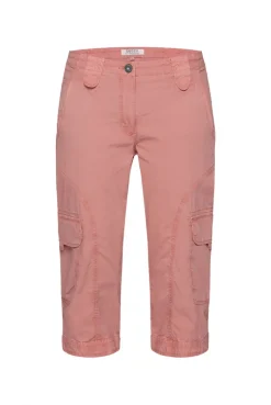 Basic Skater-Shorts mit Beintaschen beachy red