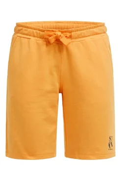Basic Sweatshorts mit Logo Print fresh mango