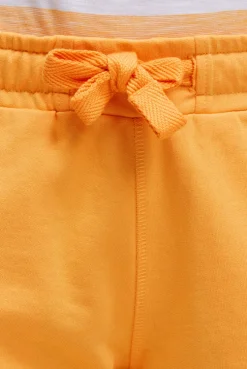 Basic Sweatshorts mit Logo Print fresh mango