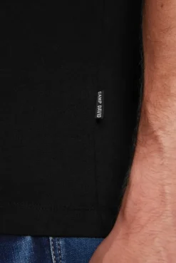 Basic T-Shirt Rundhals 2er-Pack black