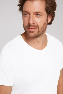 Basic T-Shirt V-Neck 2er-Pack opticwhite