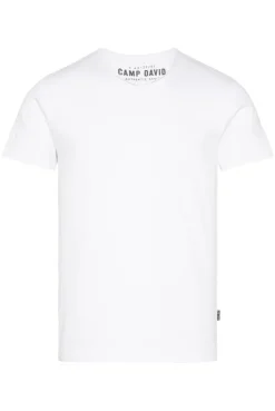 Basic T-Shirt V-Neck 2er-Pack opticwhite