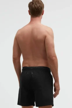 Beachshorts mit Rubber Patch black