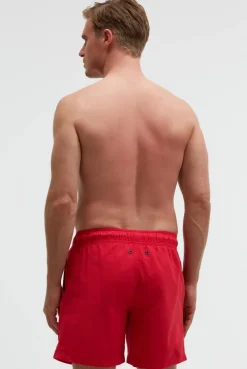 Beachshorts mit Rubber Patch flight red