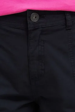 Bermudashorts mit Zip Fly blue navy