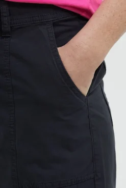 Bermudashorts mit Zip Fly blue navy