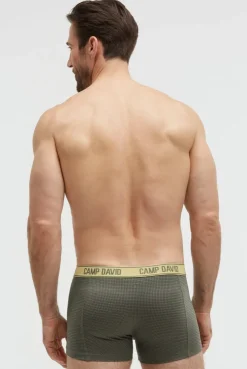 Boxershorts mit All Over Print, 2er-Pack khaki / khaki