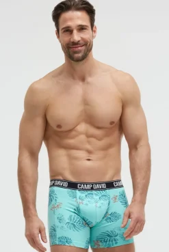 Boxershorts mit All Over Print, 2er-Pack blue navy / new aqua
